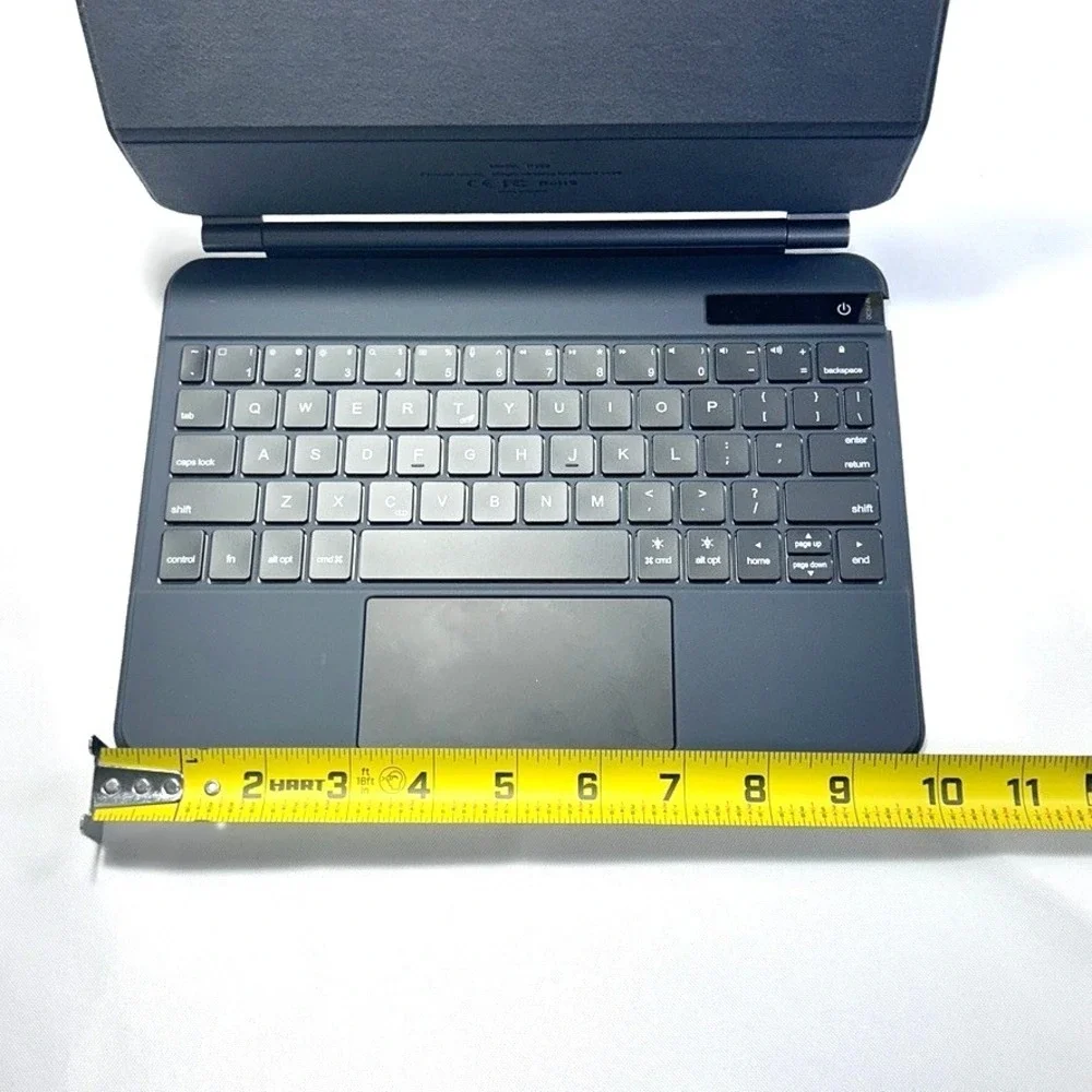 Magic Wireless keyboard Case 10.9 P109 Grey Keyboard Skin Clear Cover - No Cable